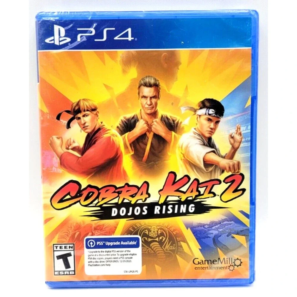 Cobra Kai 2: Dojos Rising -‎ PS4 Playstation 4 Game (Brand NEW) Factory Sealed