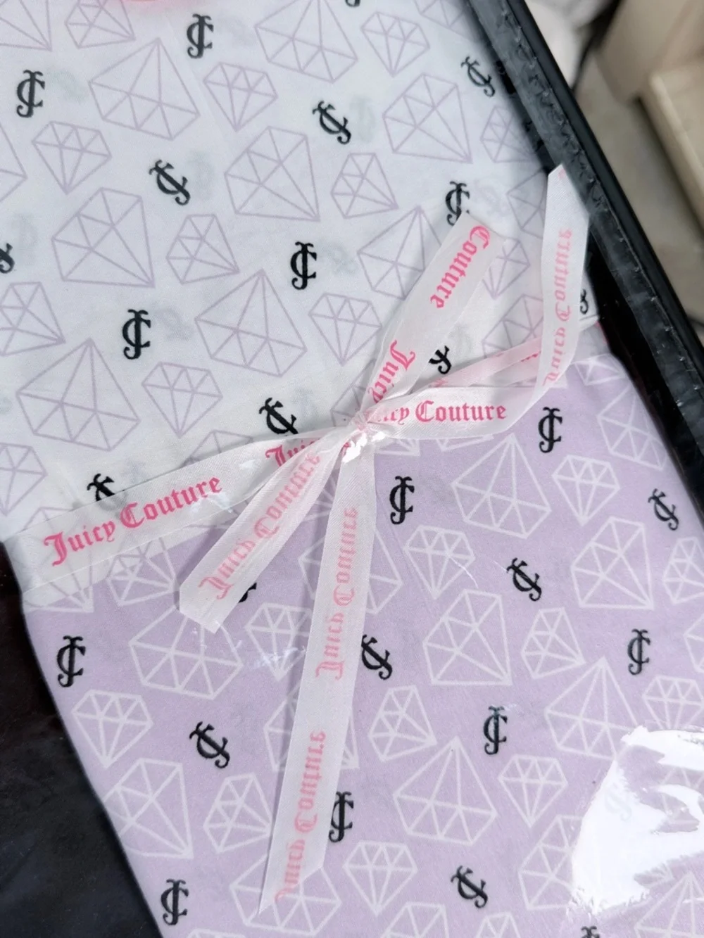 Juicy Couture reversible comforter
