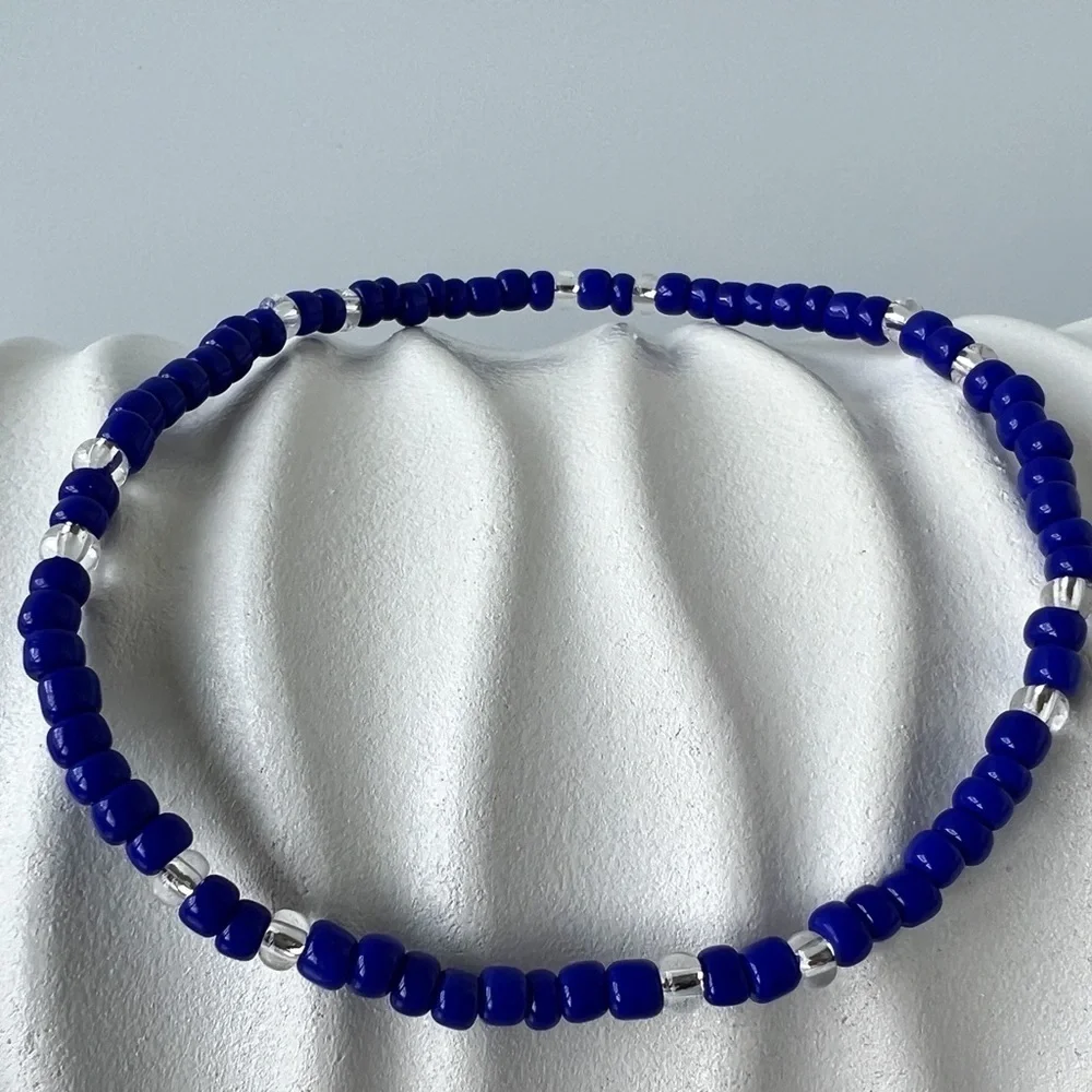 Hand Crafted stretch beaded