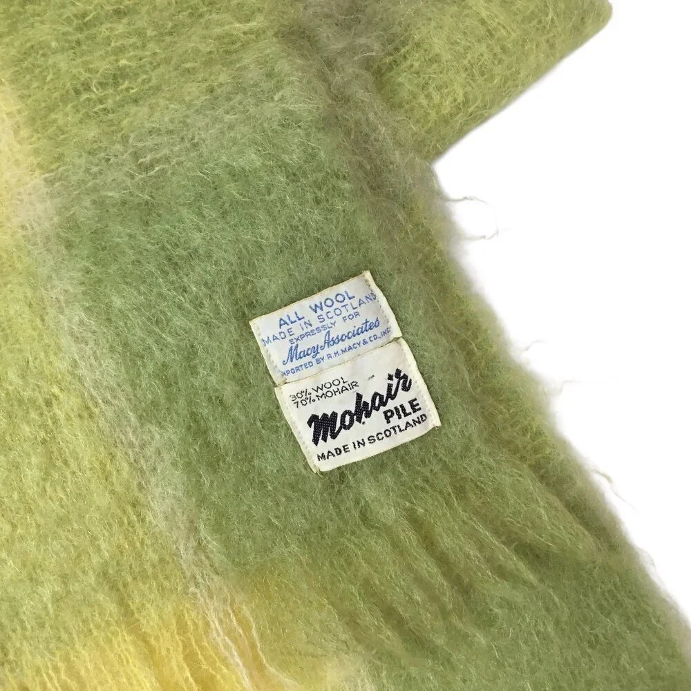 Macy Associates vtg mohair