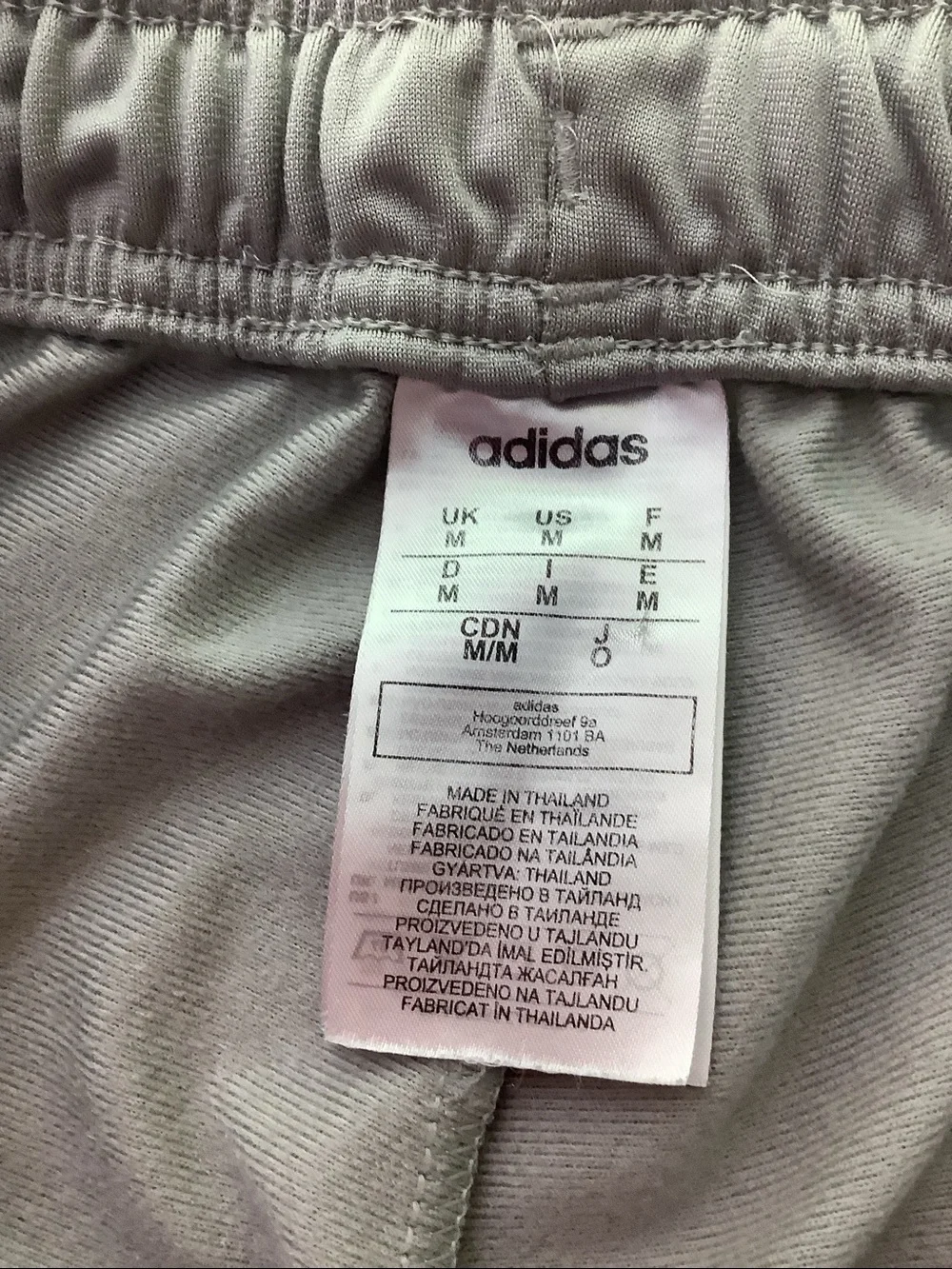 gray pants