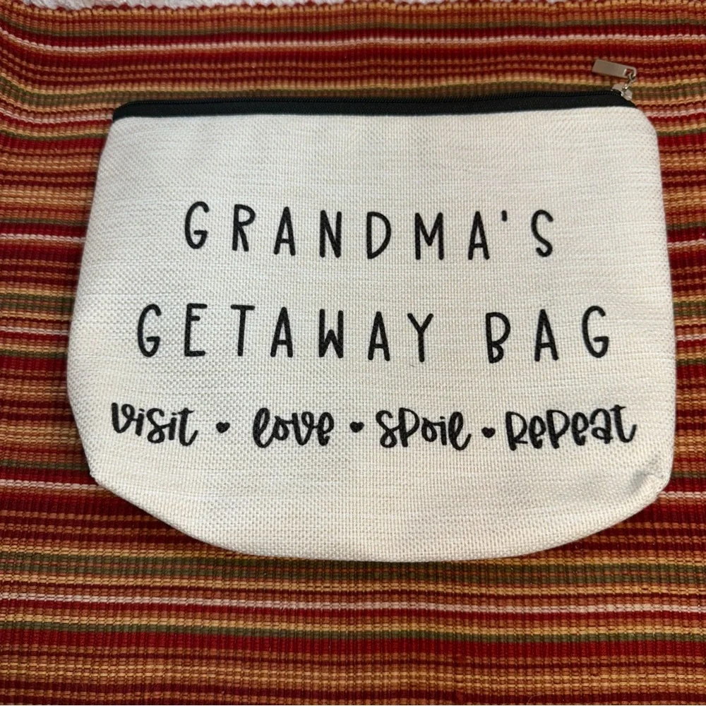 NWT - Grandma's Getaway Cosmetic Bag/Pouch