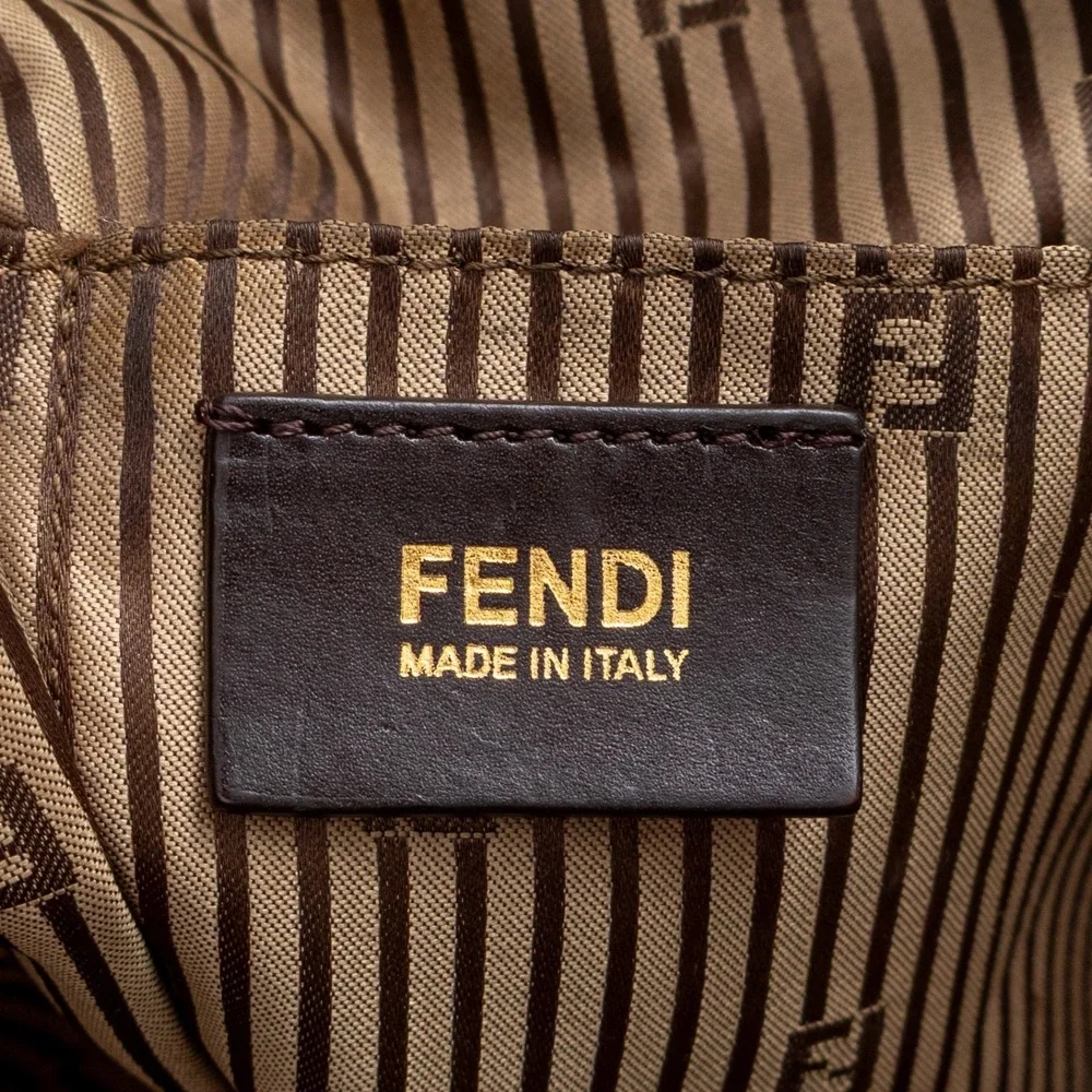 Fendi leather chameleon