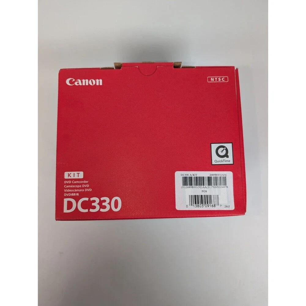 Canon dc330 dvd