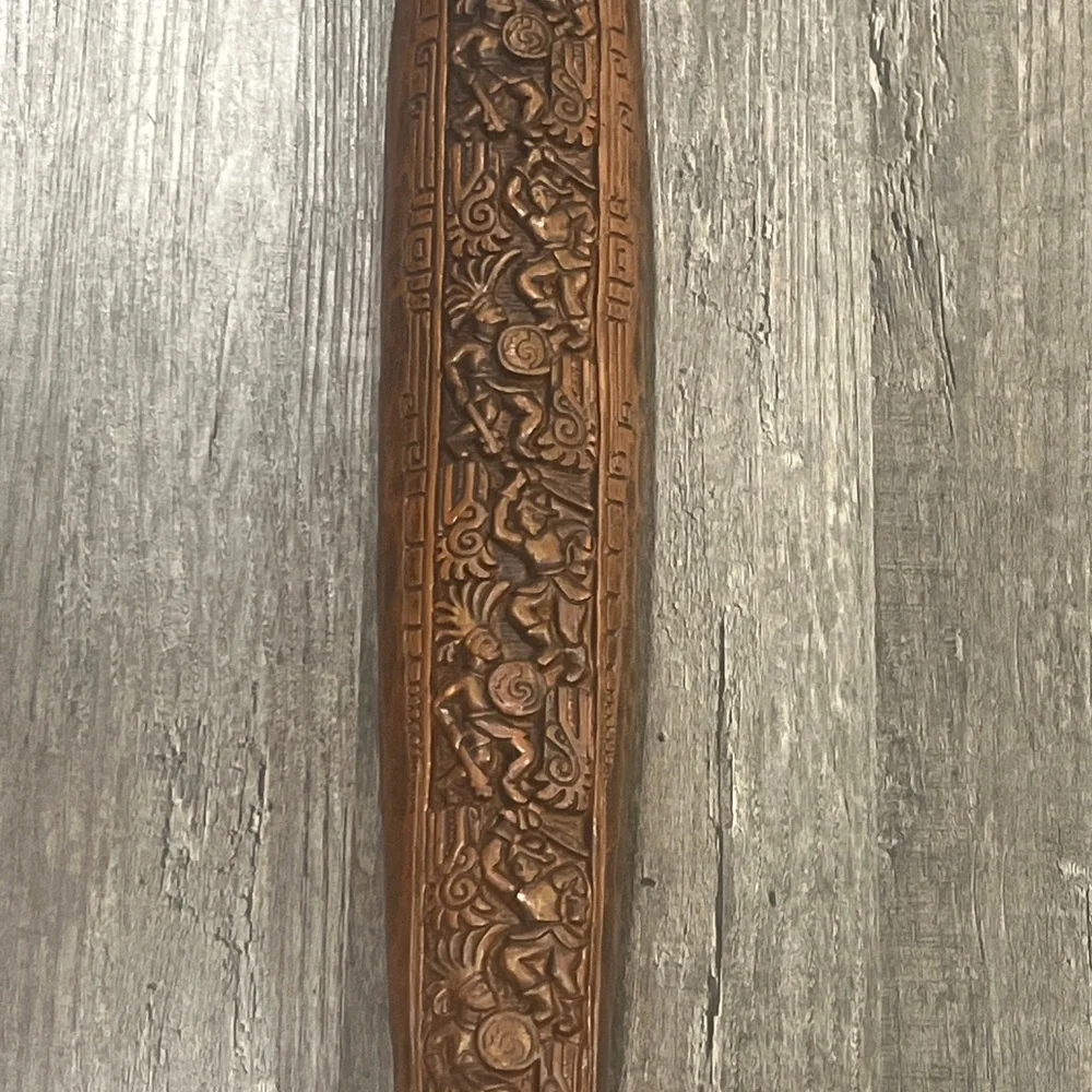 Handmade detailing carvings brown