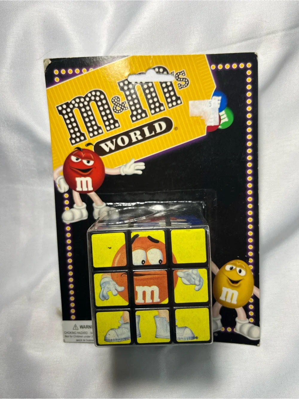 Vintage 2005 M&M’s World Magic Puzzle Cube Rubik’s Twist Brain Teaser NEW