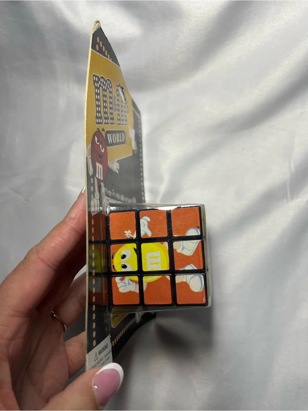 Vintage 2005 M&M’s World Magic Puzzle Cube Rubik’s Twist Brain Teaser NEW