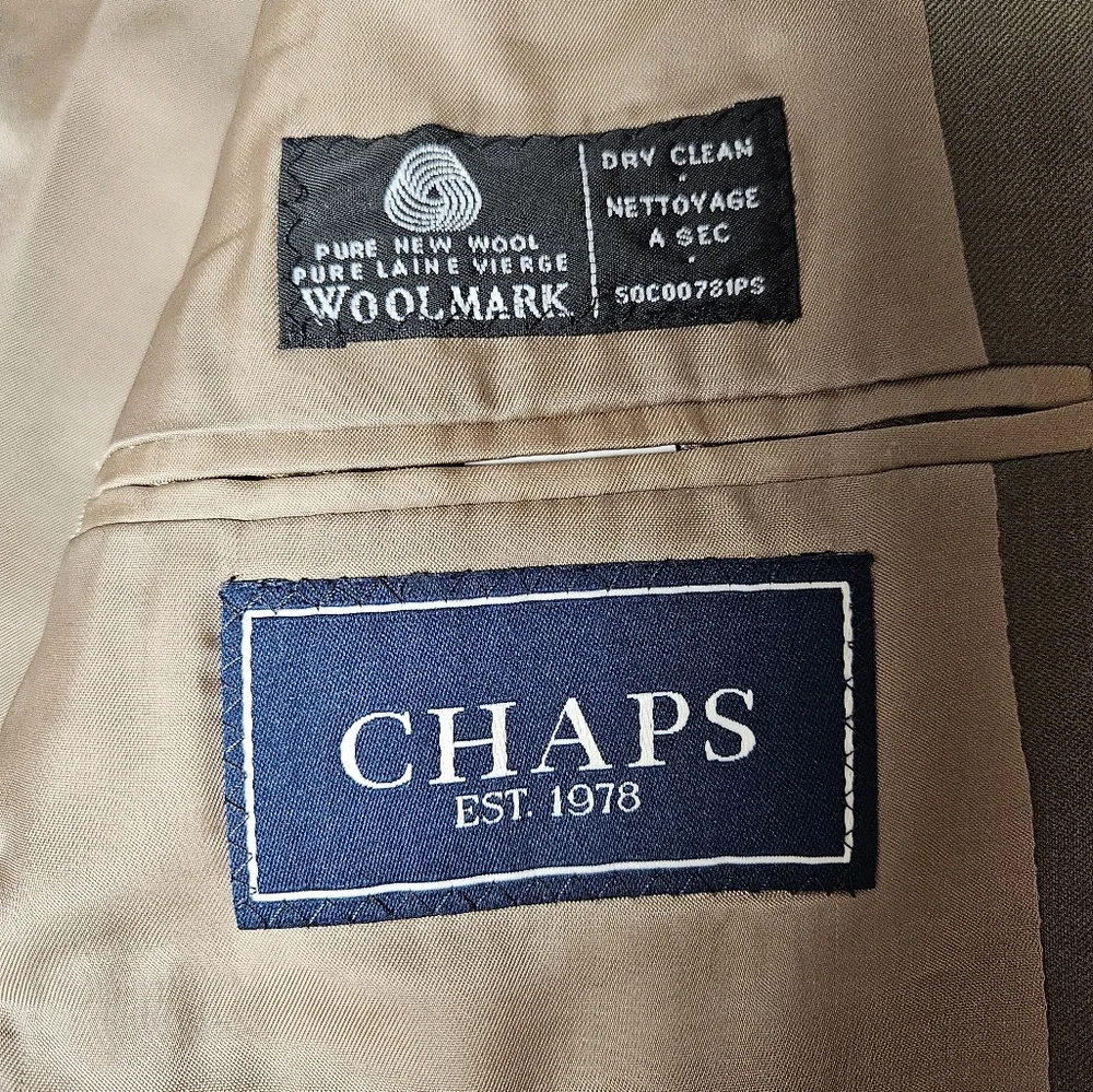 Chaps mens 100%