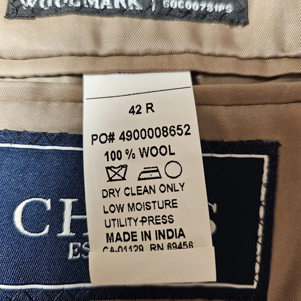 Chaps size qu 100%