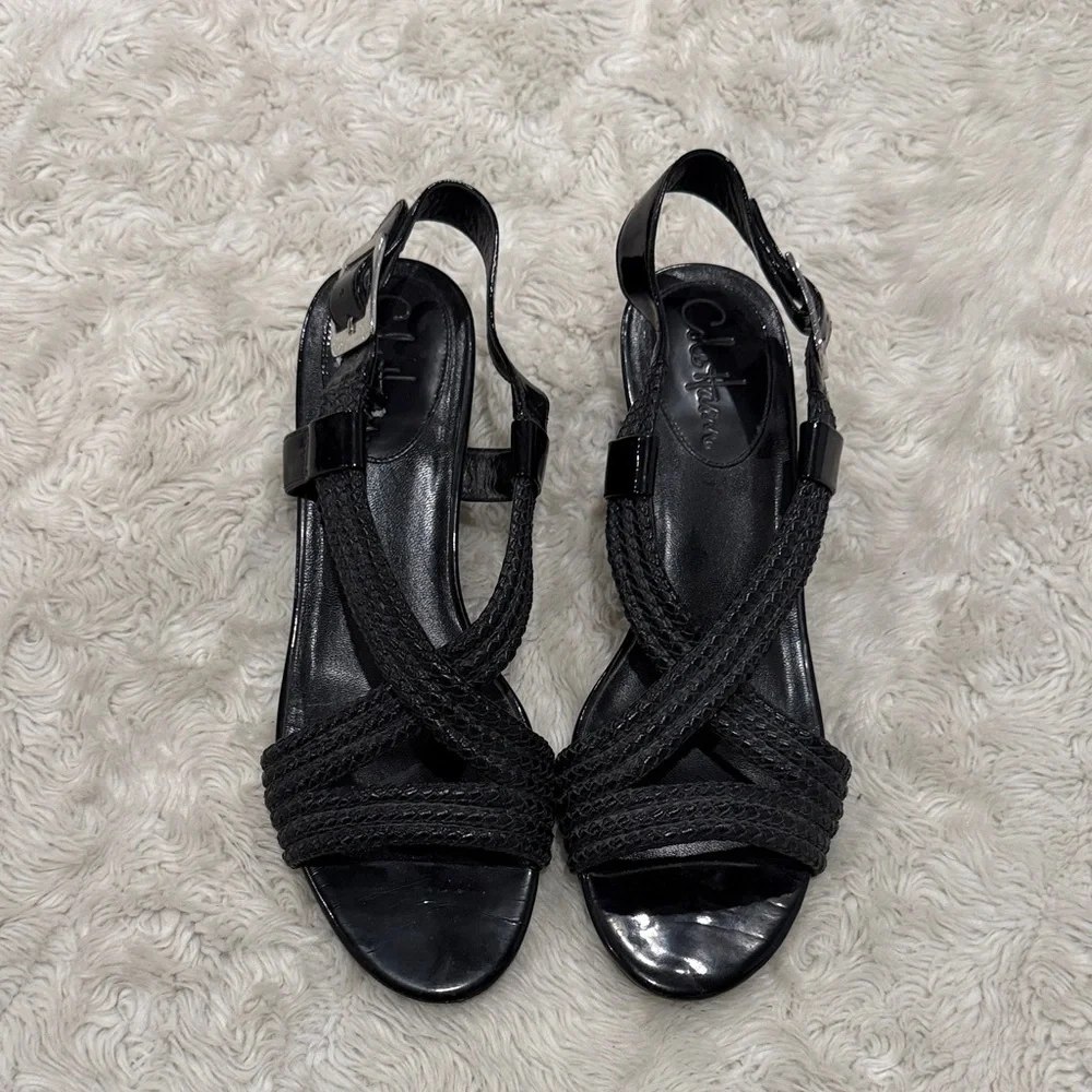 Cole Haan buckle toe