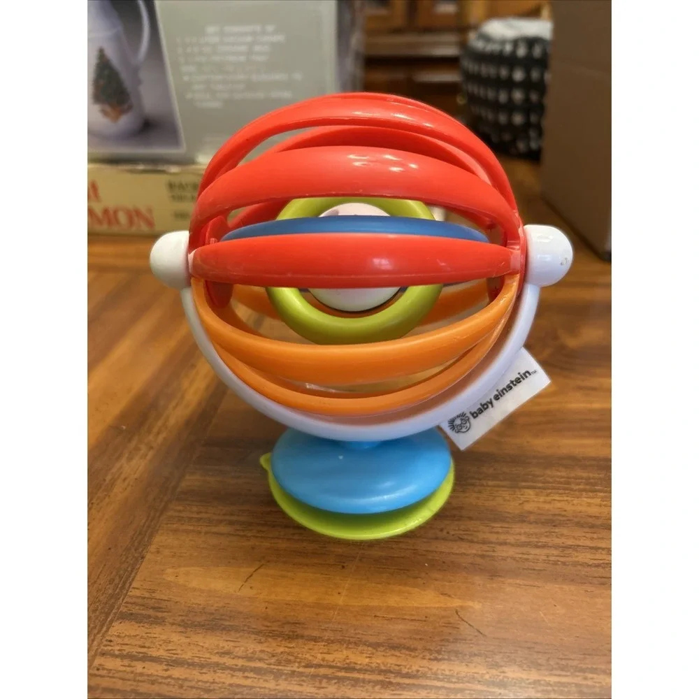 Baby Einstein Sticky Spinner Suction Cup‎ Rattle Activity Toy