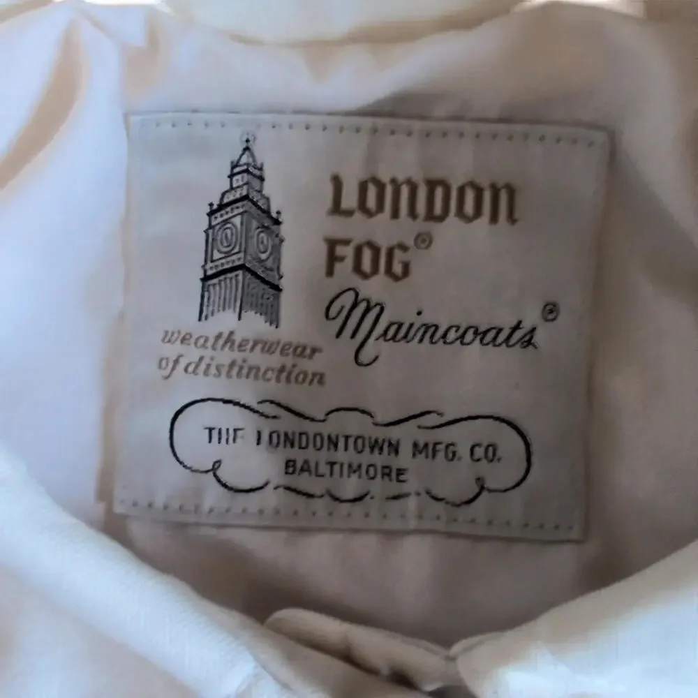 London Fog vintage london