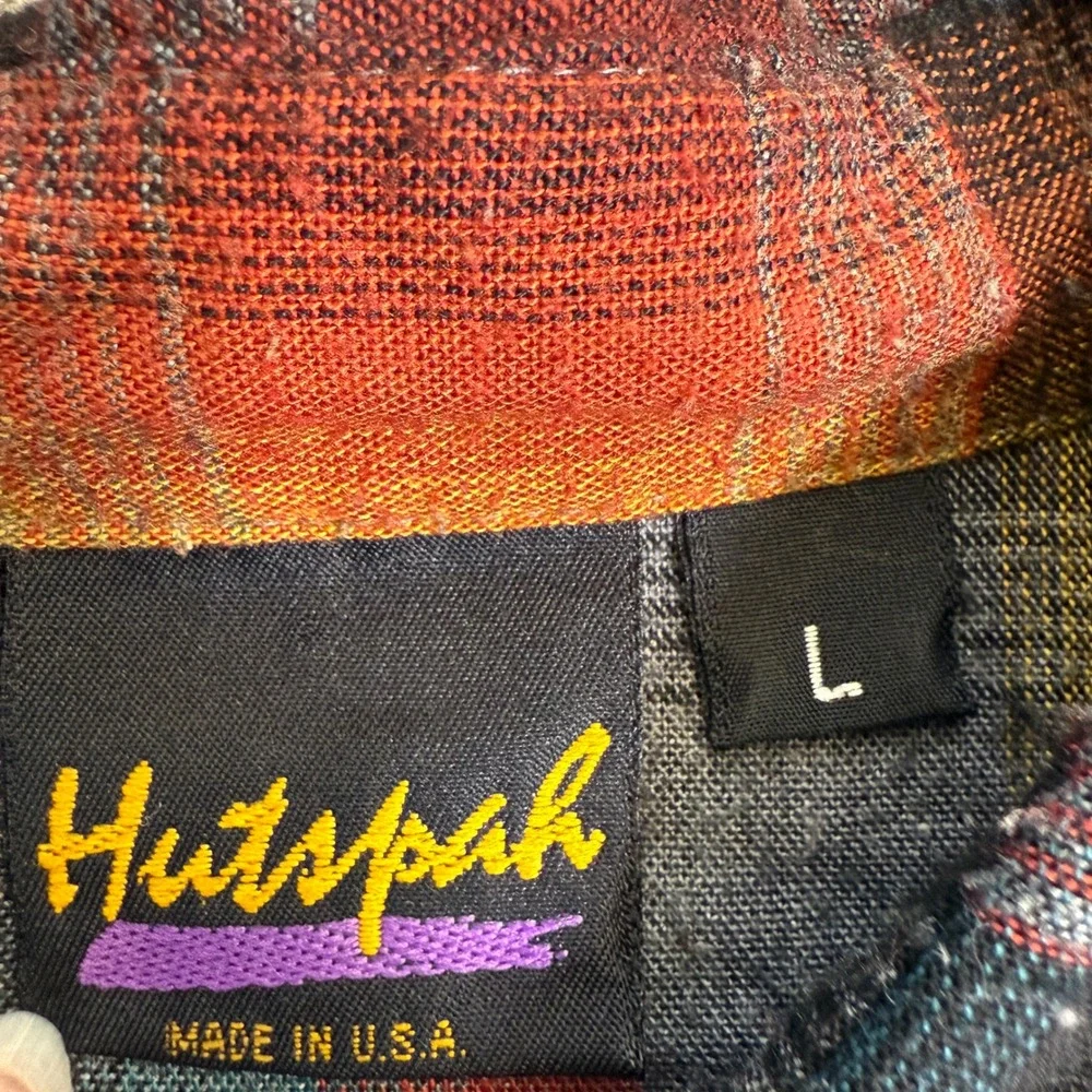 Hutspah plaid shirt
