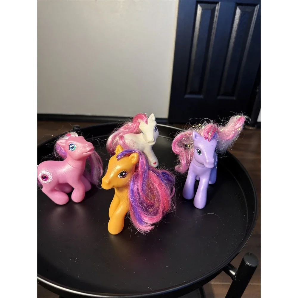 My Little Pony G3 Lot Of 4 Star Swirl, Scootaloo Starsong & Crystal Lace 2002-08