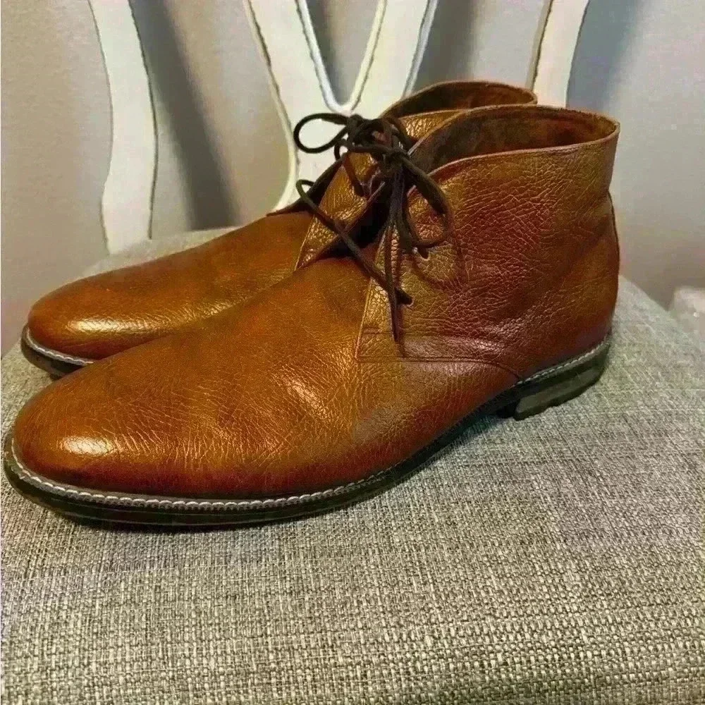 Carlo Miranda Men’s Chukka Boots Size 12