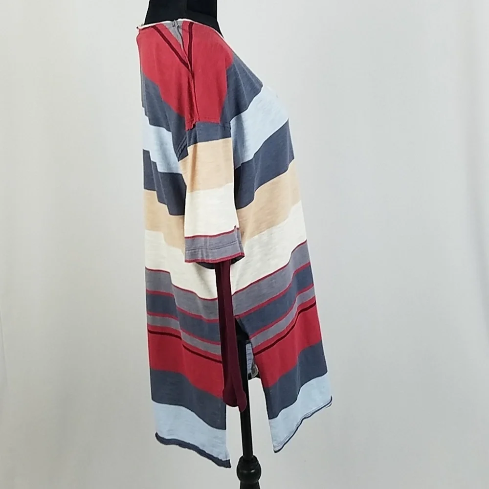 Free People‎ PS Kate longline striped rib tunic