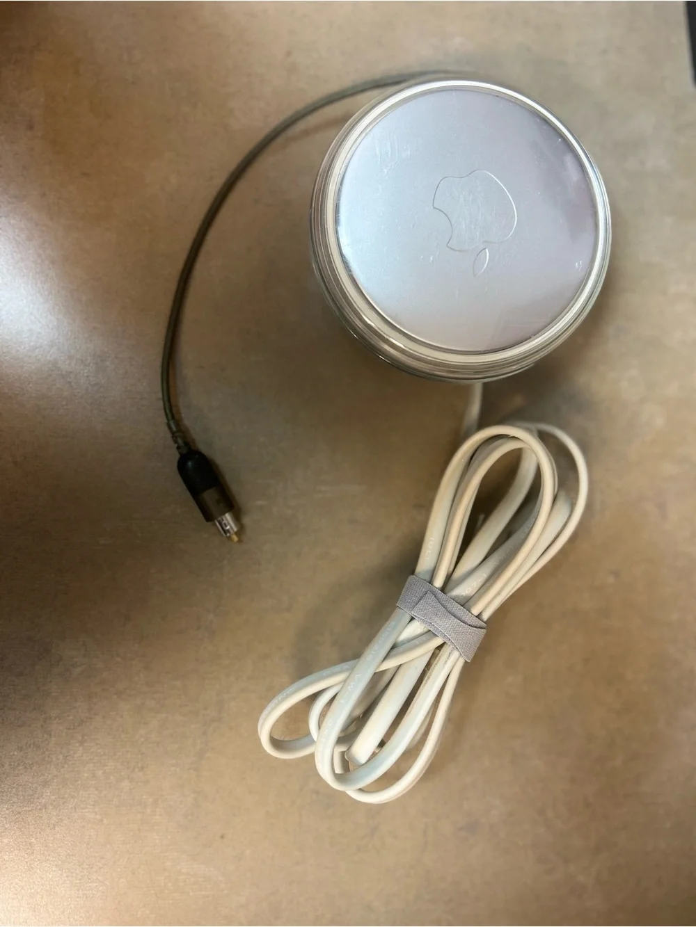 Apple branded round