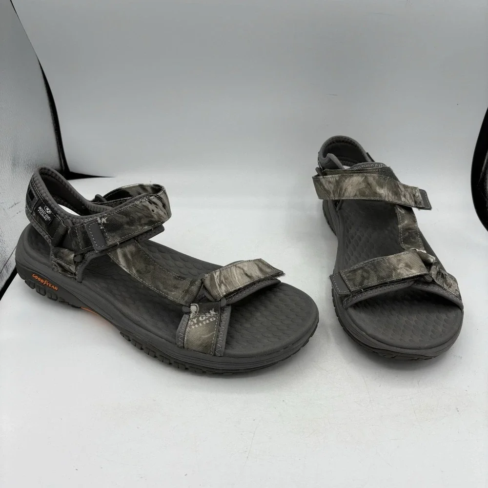 Skechers Shoes Mens‎ Size 11 Lomell Goodyear Mossy Oak Gray Camo Sandals