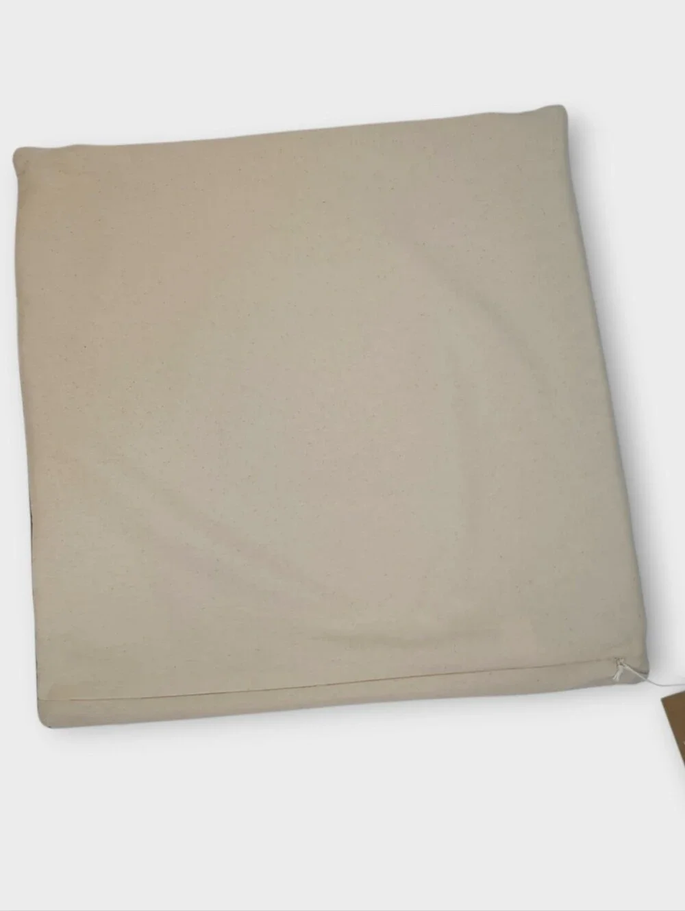 West Elm Wispy Tree Embroidered Pillow Cover Christmas Jute NEW