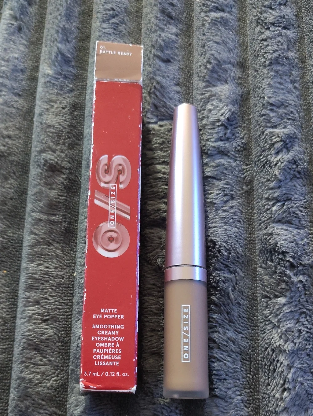 One/Size O/S Matte Eye Popper Creamy Eyeshadow NIB 01 Battle Ready