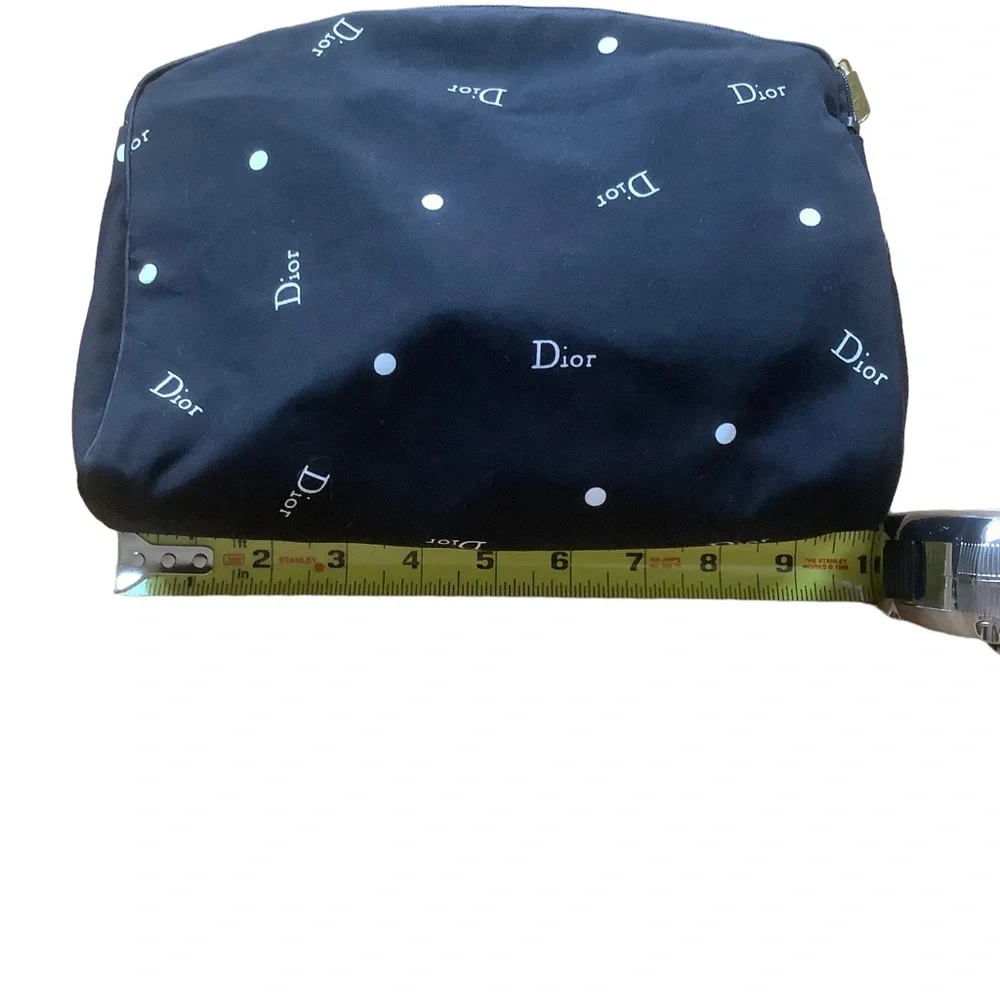 Dior black polka