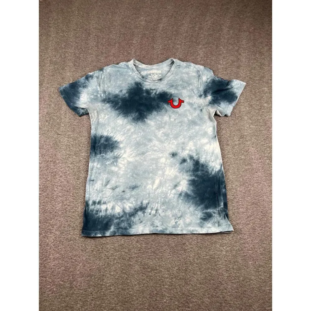 True Religion Tie-Dye‎ Graphic T-Shirt Size Small