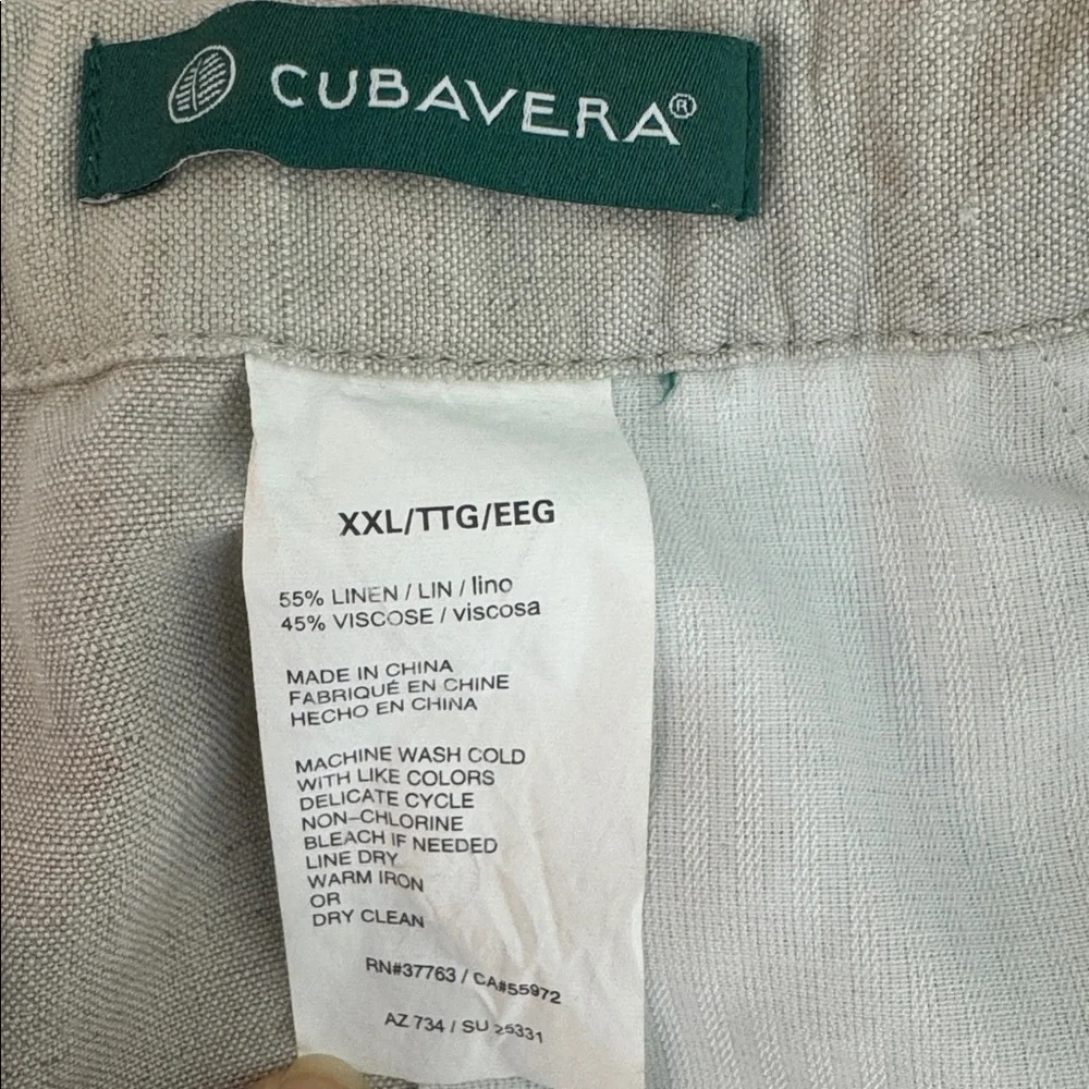 Cubavera tan linen