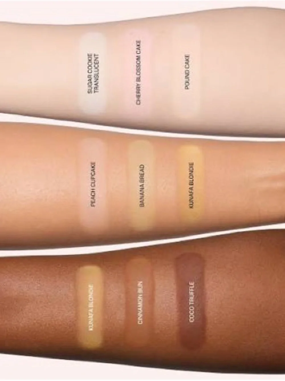 HUDA BEAUTY blends evenly