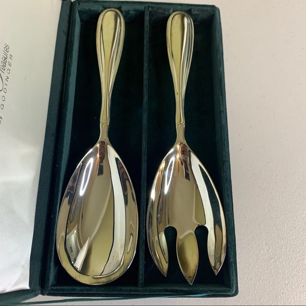 Godinger Silver Treasures Vintage Silverplated Set