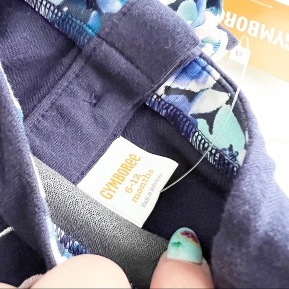 Gymboree 5%spandex navy