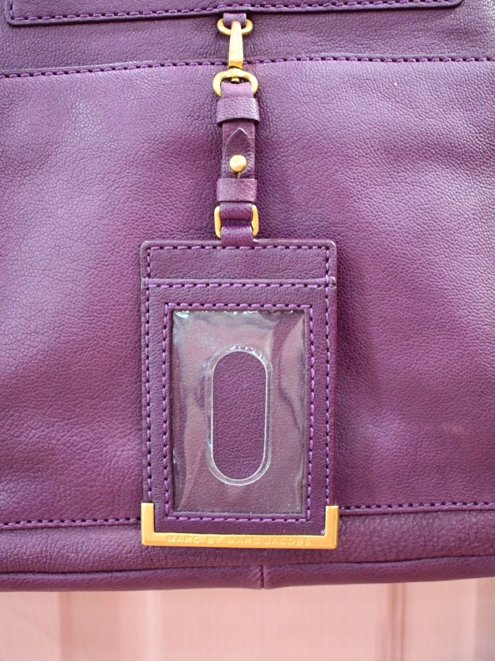 Marc By Marc Jacobs structured purple