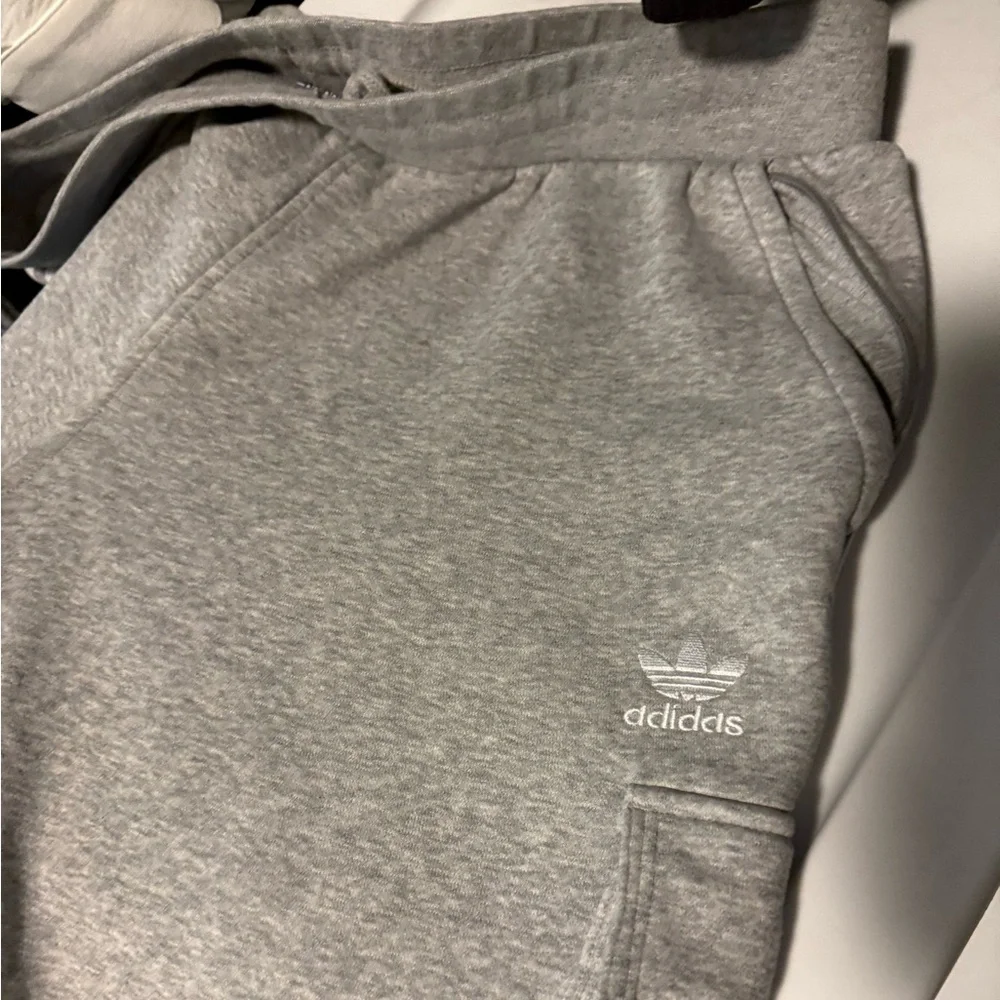 Adidas Gray Jogger Pants