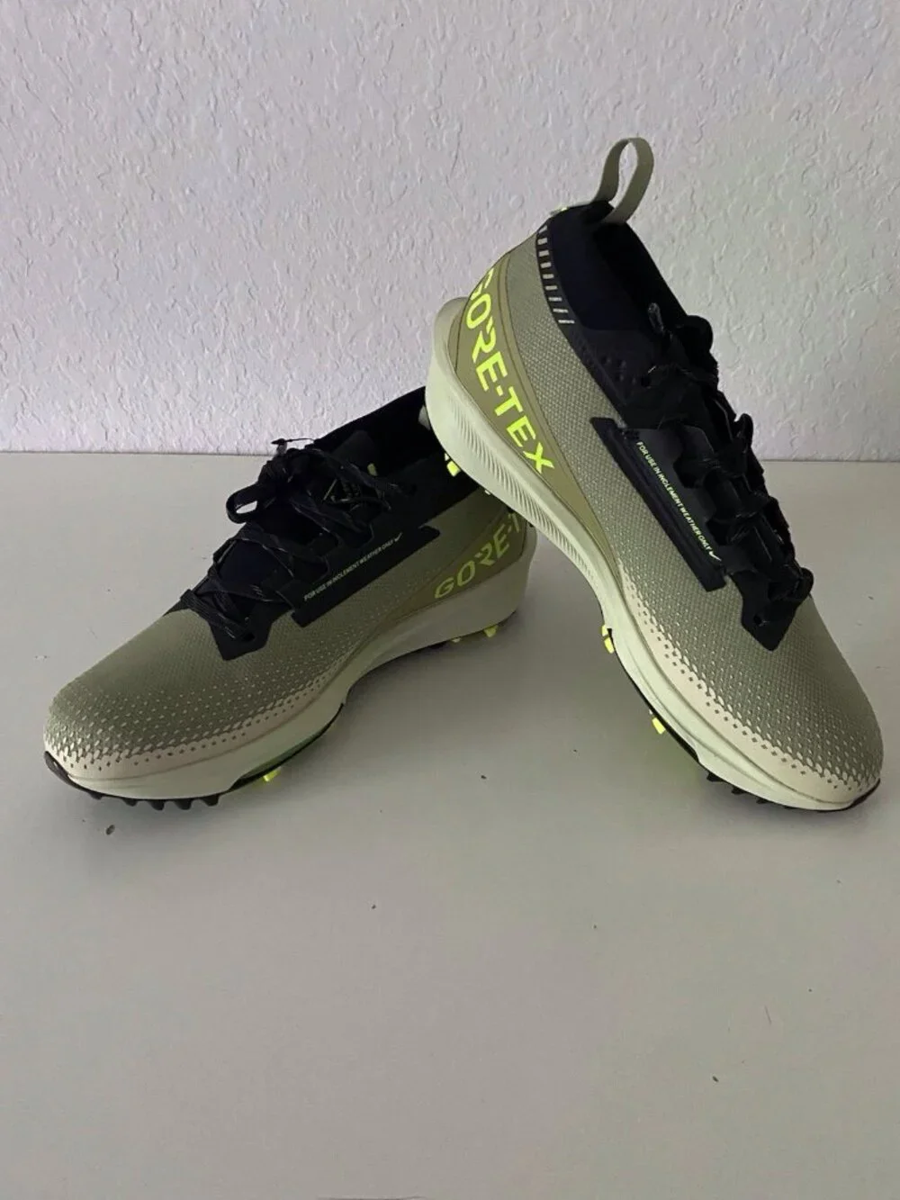 Nike Air Zoom Infinity Tour 2 Gore-Tex Olive Golf Shoes FV4897-300 Men’s Sz 11