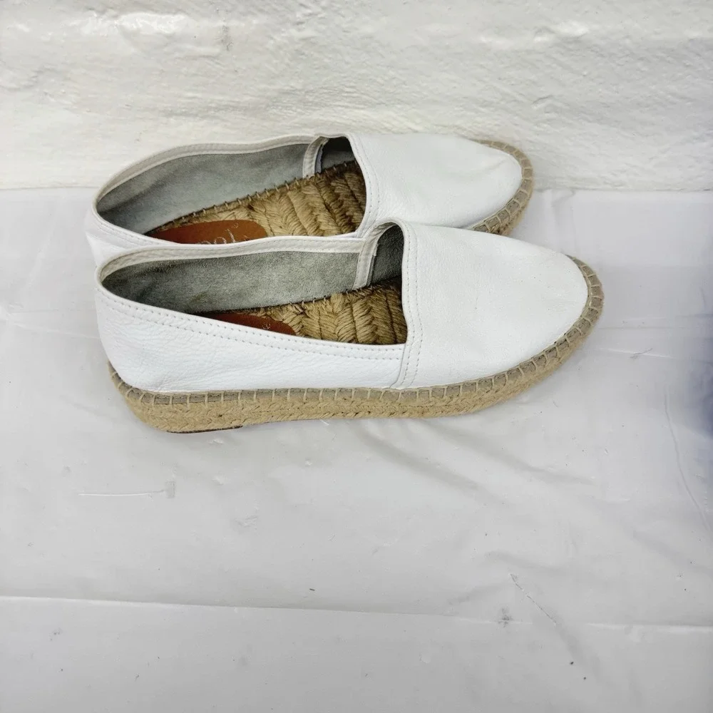 Maypol white leather
