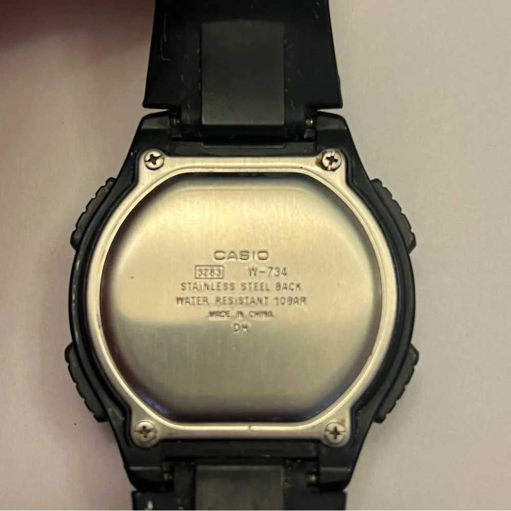 Casio batteries blemishes more
