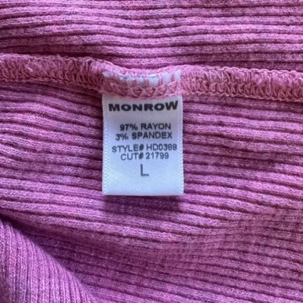 Monrow supersoft ribbed