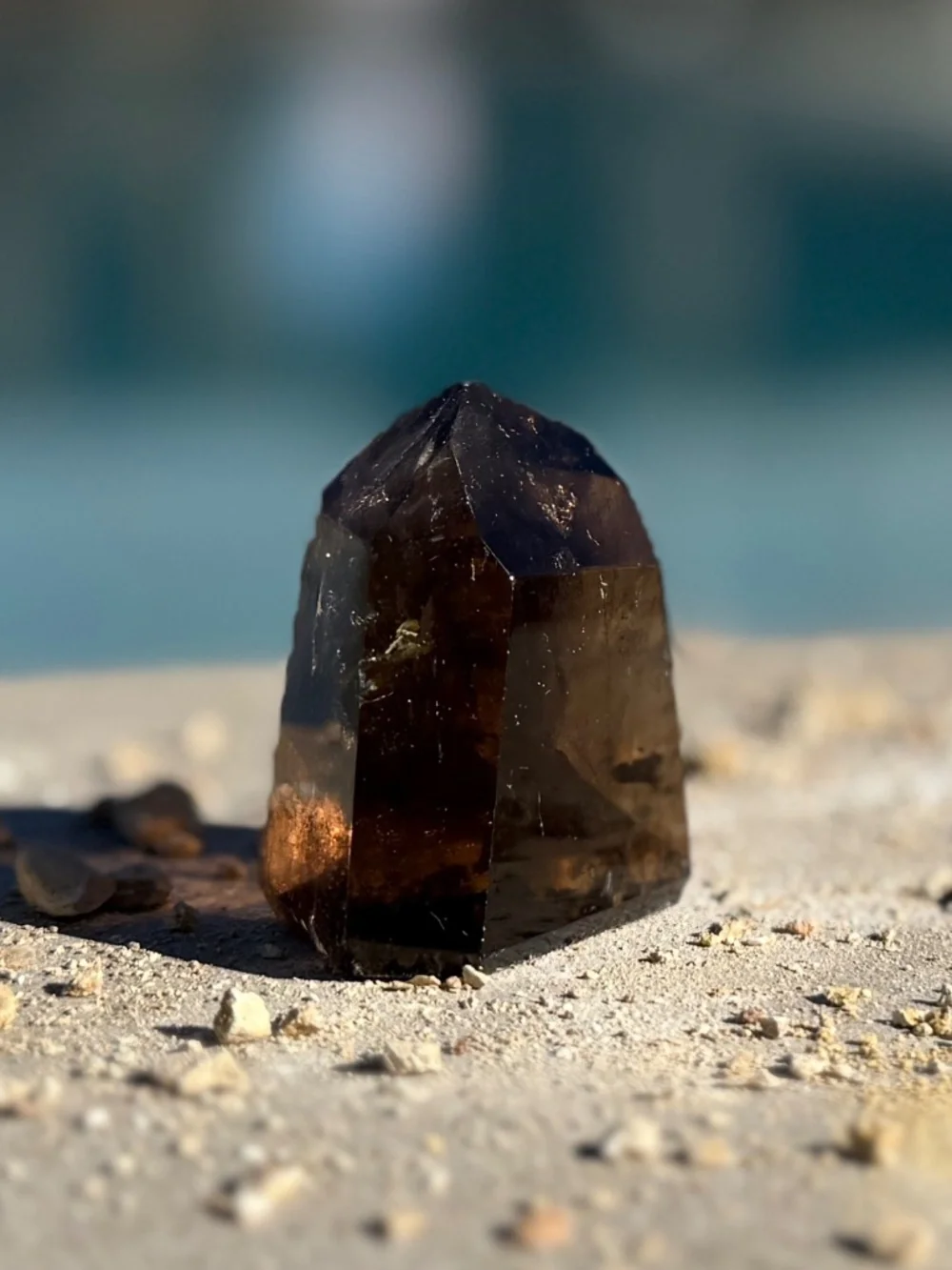 Colorado Dark Smoky Quartz Tower this authentic