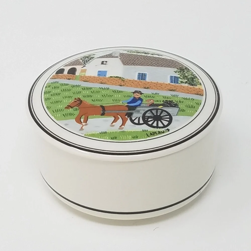 Villeroy‎ & Boch white porcelain trinket candy box