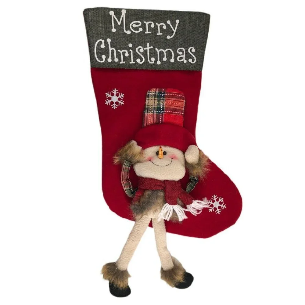 Handmade christmas stocking