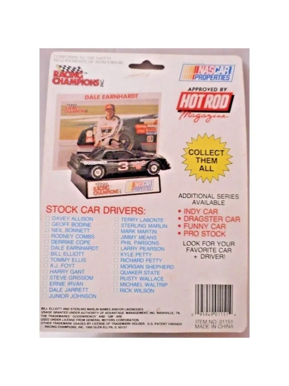 Racing Champions vintage collectible