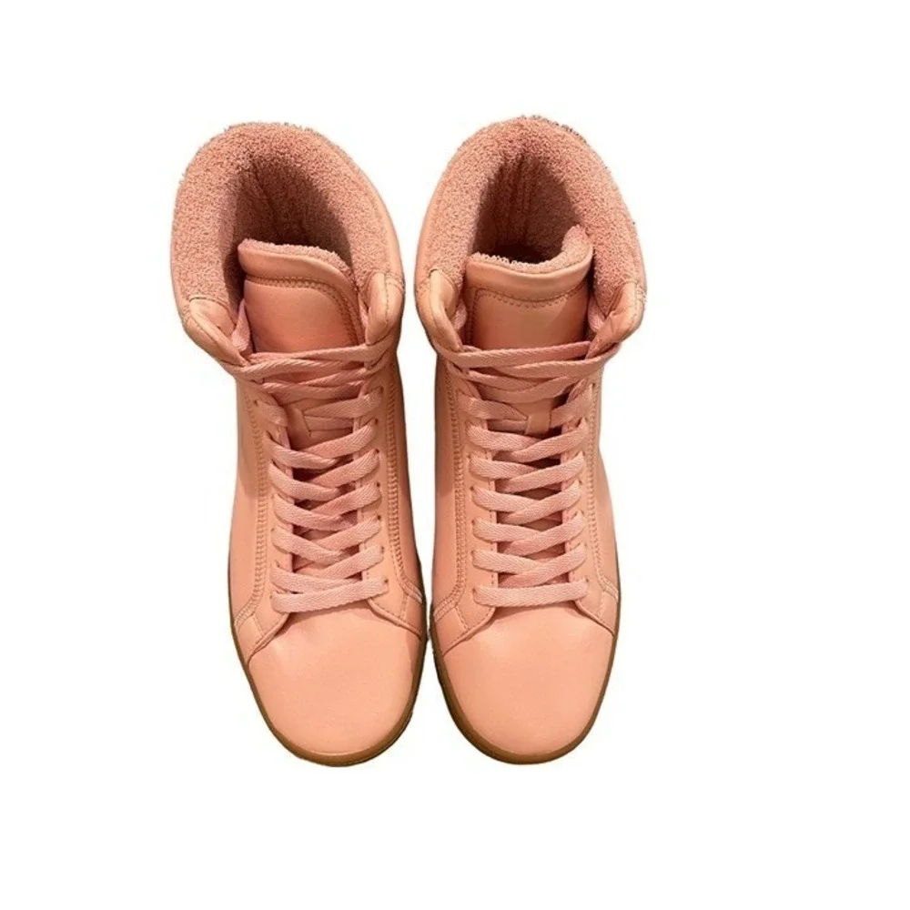 BOTTEGA VENETA NAPPA LEATHER THE QUILT 667143‎ HIGH-TOP Women's Sneakers EUR-39