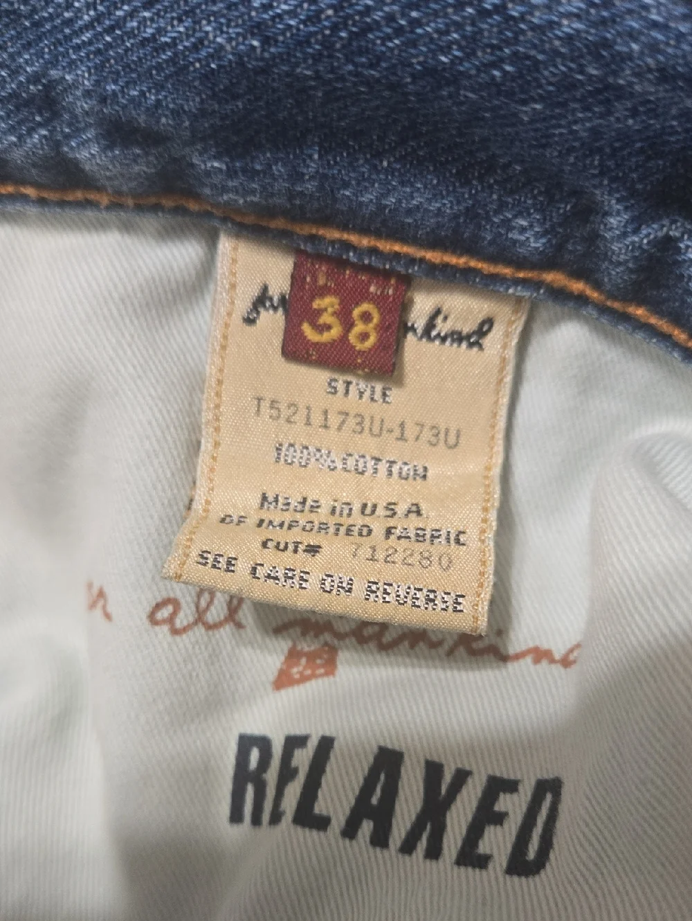 7 For All Mankind straight leg
