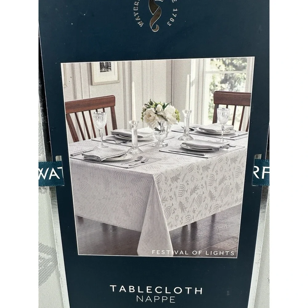 Waterford hanukkah tablecloth