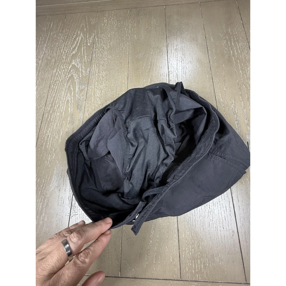 AllSaints Swim Trunks Shorts‎ Mens Small Black Warren Mesh Lined Elastic Waist