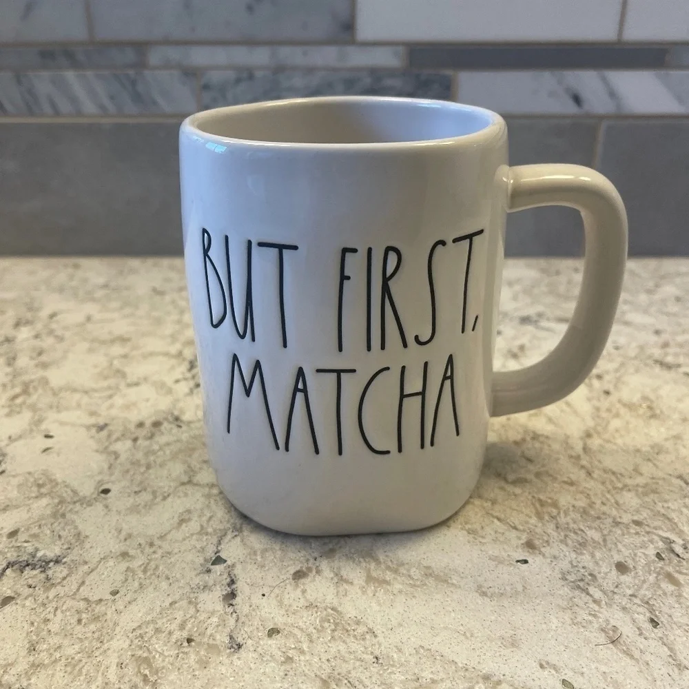 But‎ First Matcha - Rae Dunn coffee / tea Mug