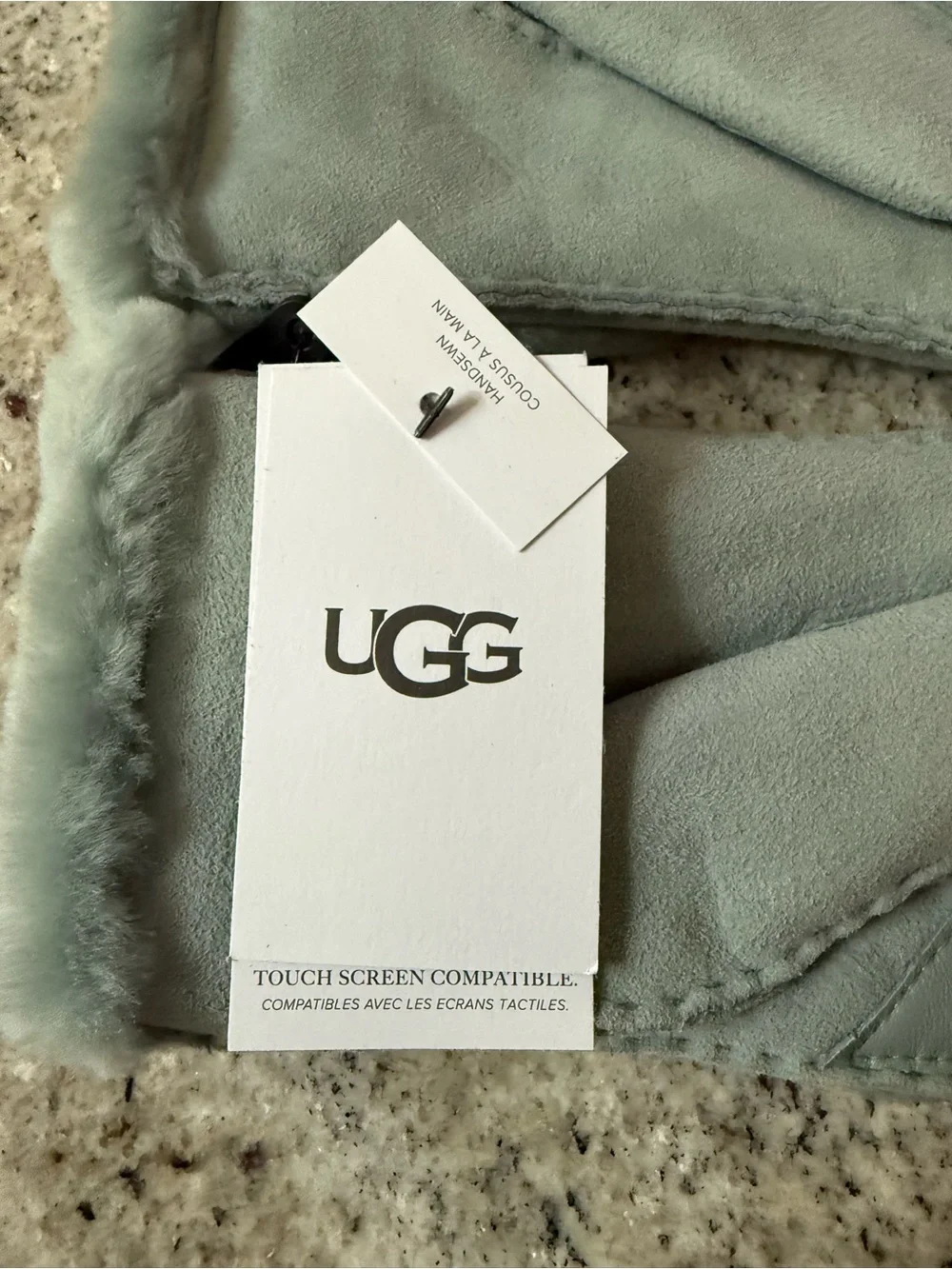 Genuine Shearling Exposed Curve Seam Gloves from UGG