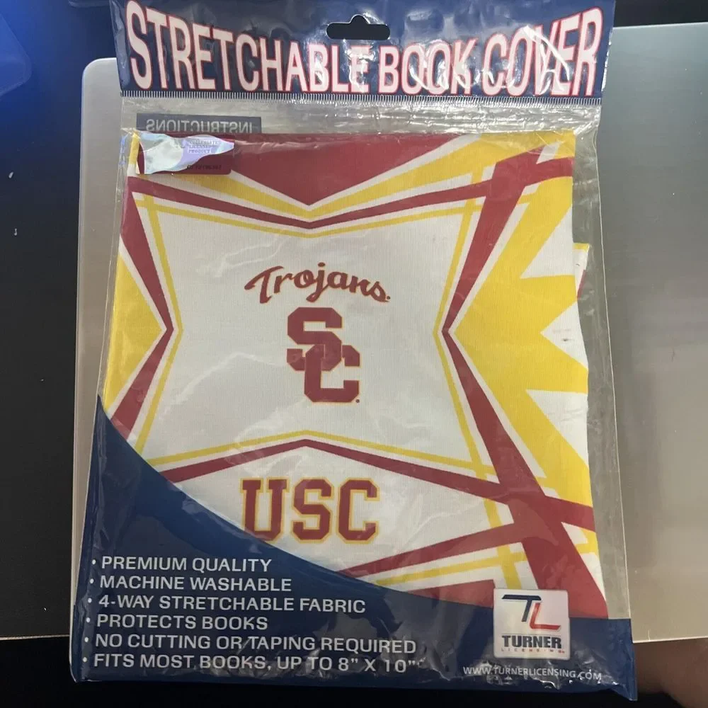 Book Cover USC College California Stretchable Fabric‎ Protective Book Covers