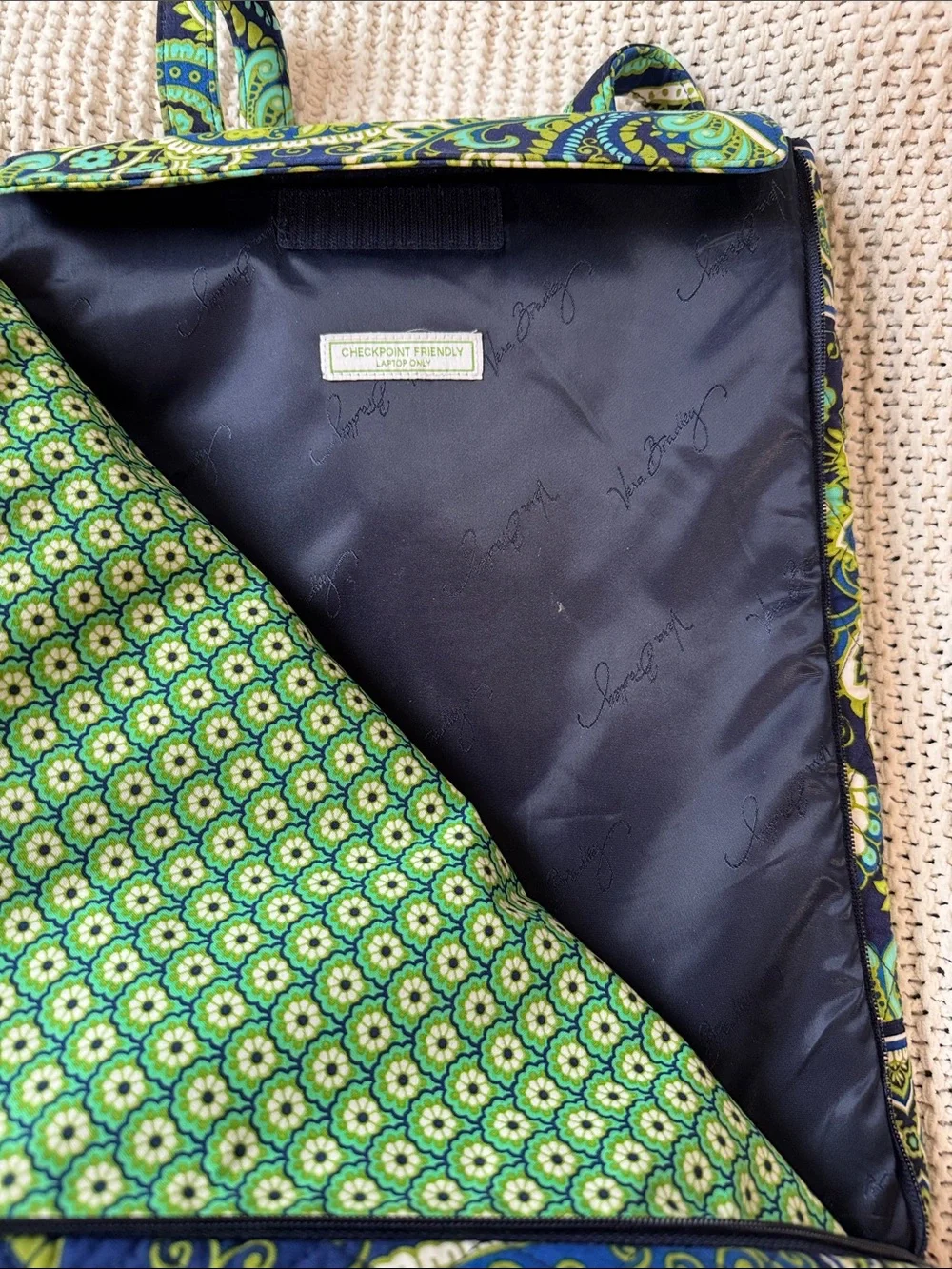 Vera Bradley pattern paisley long