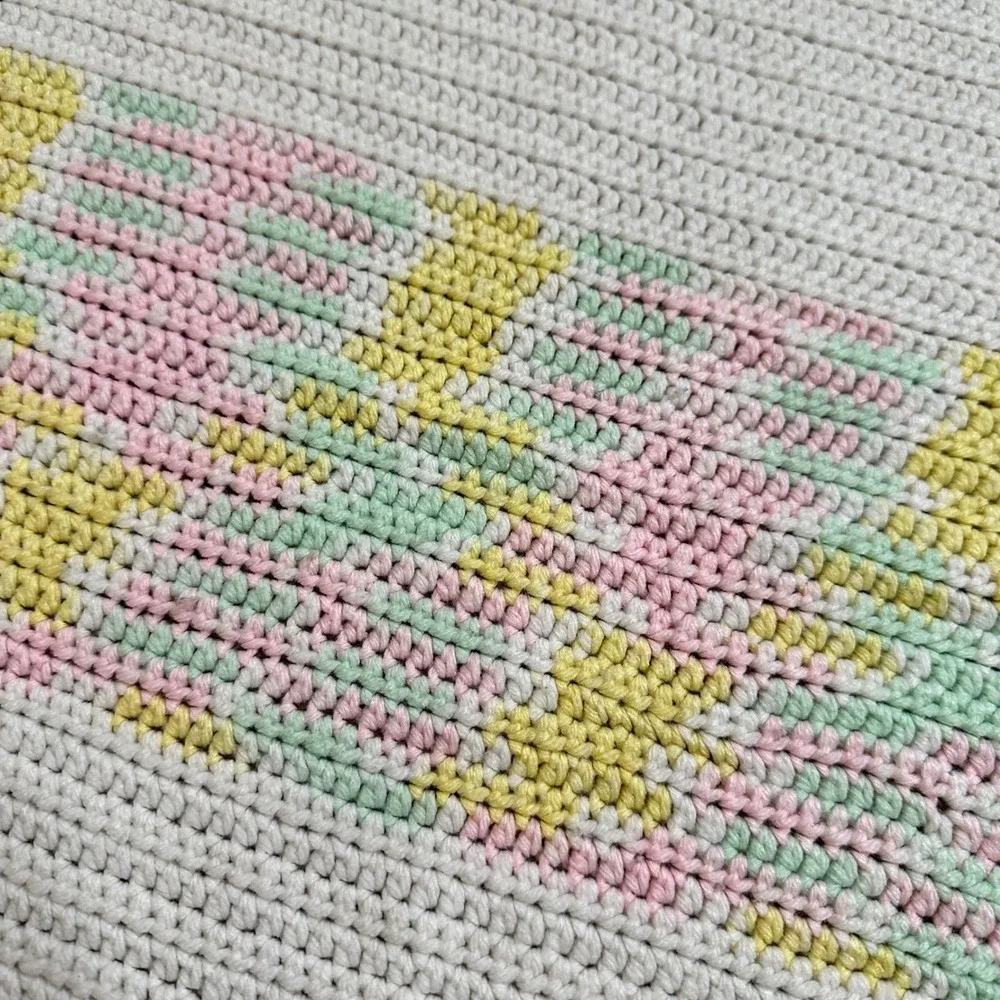 Handmade crochet baby