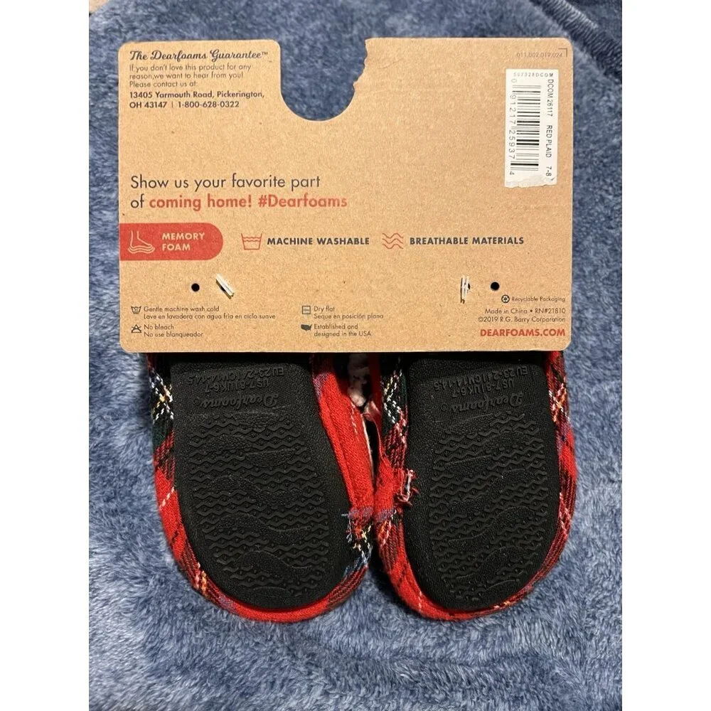 dearfoams check view